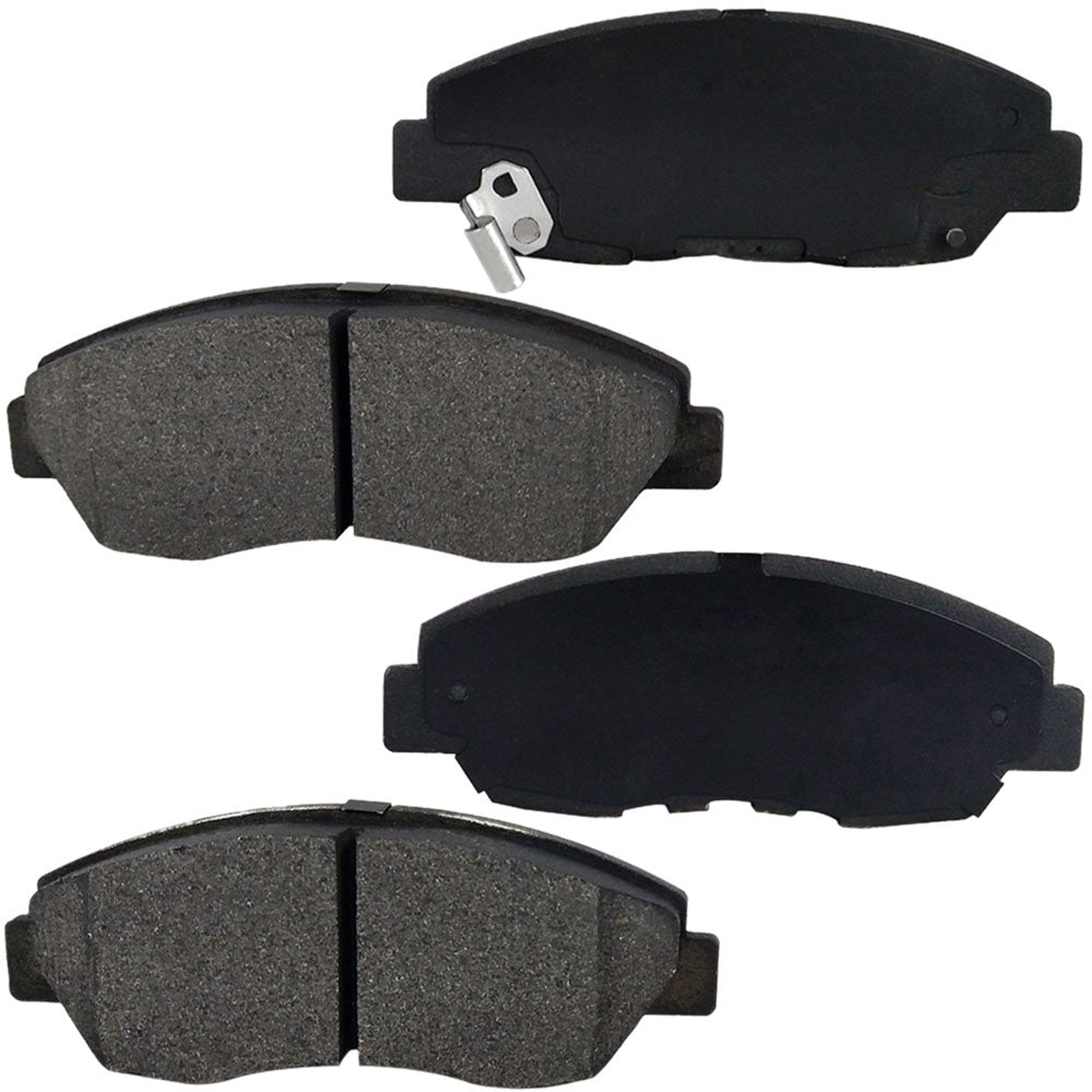 Geekstop Ceramic Front Brake Pads Kit 1997-1999 Oldsmobile Cutlass, 1999-2005 Pontiac Grand AM, 1997-2003 Chevrolet Malibu, 1999-2003 Toyota Solara - 4pcs