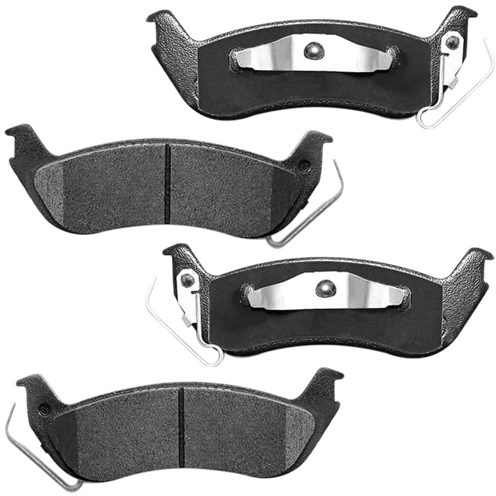 Geekstop Ceramic Rear Brake Pads Kit 2010-2011 Ford Ranger, 2003-2011 Lincoln Town Car, 2003-2011 Mercury Grand Marquis, 2003-2004 Mercury Marauder - 4pcs
