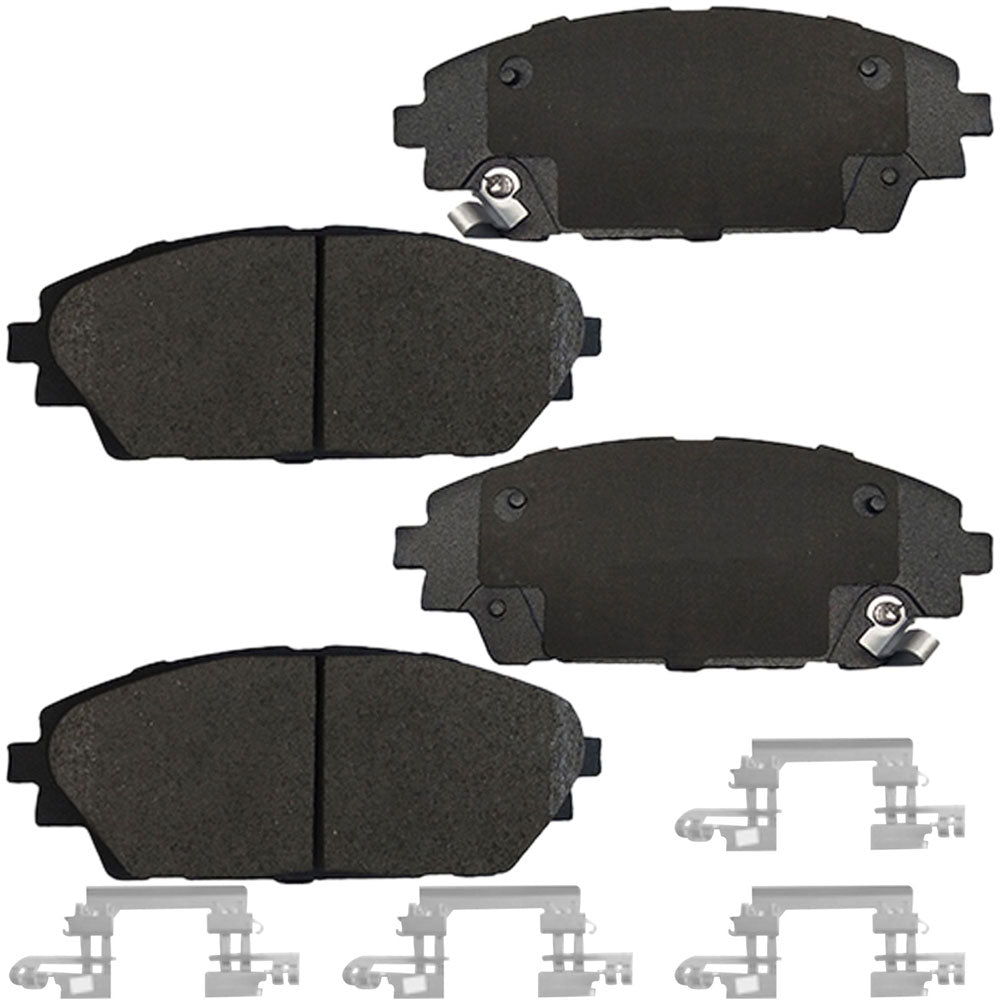 Mazda 3 Sport 3 Front Ceramic Brake Pads Hardware