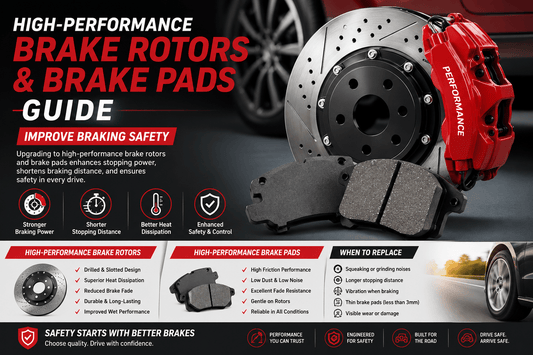 How to Choose High-Performance Brake Rotors and Brake Pads: The Ultimate Guide to Upgrading Your Vehicle’s Braking System - Geekstop