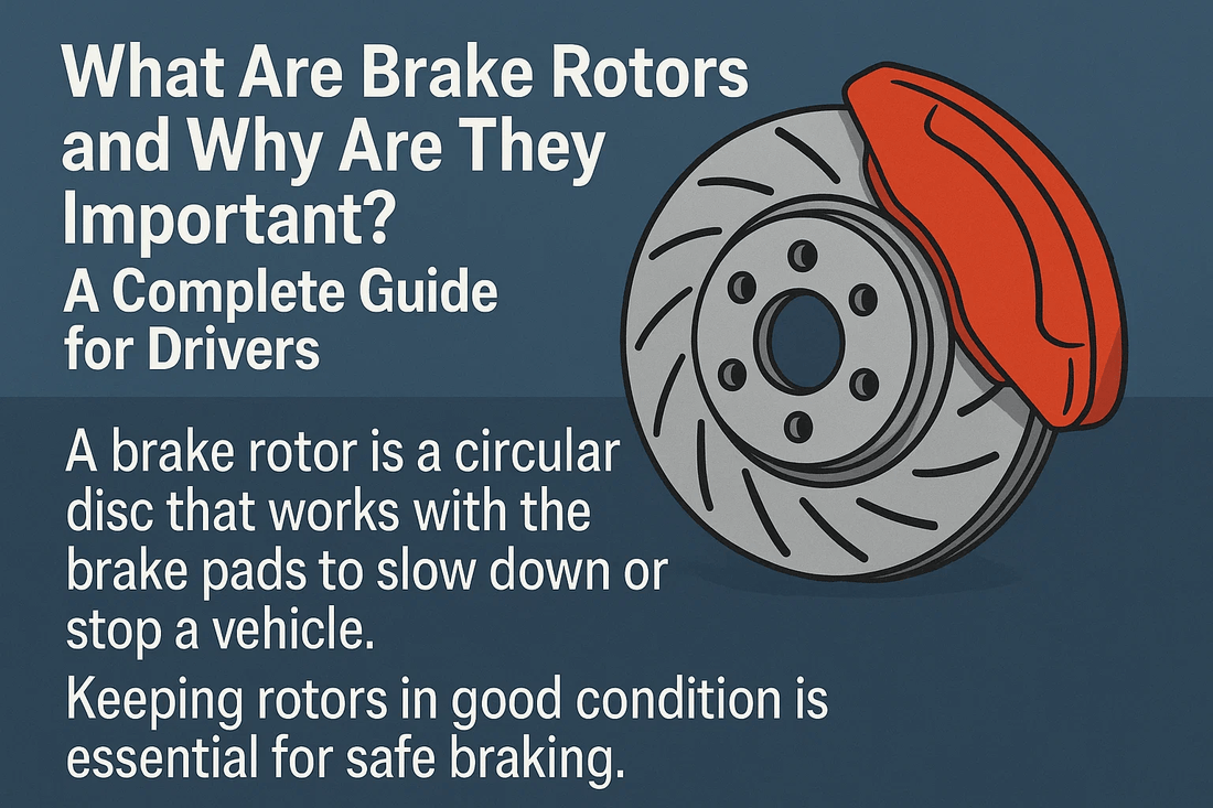 What Are Brake Rotors and Why Are They Important? A Complete Guide for Drivers - Geekstop