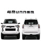 Toyota 4Runner Limited Emblem Kit