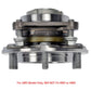 2WD Front Wheel Bearing & Hub For Toyota FJ Cruiser 2007 2008 2009 - 2014 6 Lugs