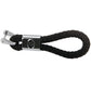 Toyota Logo Keychain Black Calf Leather Alloy Decoration