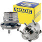 MOOG wheel hub assembly and bearing with yellow branded box, automotive replacement part.


