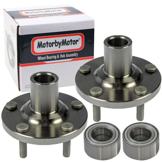 Wheel Bearing Fit Lexus RX350 RX450H 2010-2015, Toyota Highlander 2008-2013 Wheel Hub w/5 Lugs, 930-400, 510100 (2 Pack)
