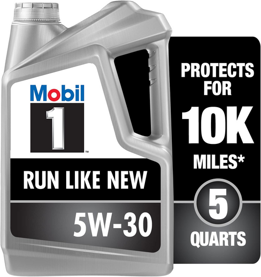 Mobil 1 5W-30 Full Synthetic Motor Oil (5 Quart) | Advanced Engine Care