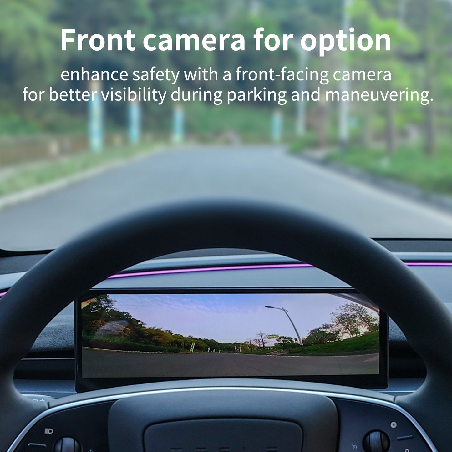 10.88 - Inch Touchscreen Head - Up Display for Model 3/ 3 Highland & Model Y / Y Juniper Smart Instrument Cluster