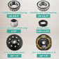 12" Electric Trailer Brake Kit 8-6.5" Hub Drum for 7000lbs Axle