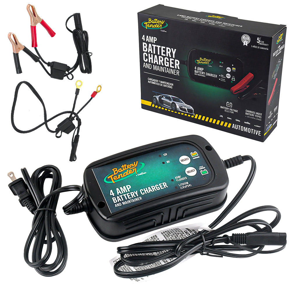 Car Truck Motorcycle ATV Battery Tender 4 Amp Fully