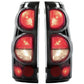 1999–2006 Chevy Silverado 1500 Smoked Rear Tail Lights