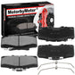 Toyota 4Runner Tacoma Front Ceramic Brake Pads w/Hardware