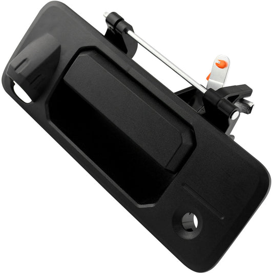 Rear Tailgate Handle 2014-2021 Toyota Tundra, 2016-2021 Toyota Tacoma Car Door Handle W/Keyhole W/Camera-69090-0C090