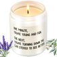 Funny Series Aromatherapy Car Candle | Premium Lavender Gift