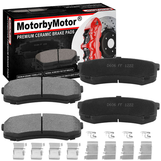 GX460 GX470 Toyota Sequoia FJ Cruiser 4Runner Rear Ceramic Brake Pads