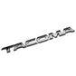 1pc 3D ABS Plastic Tacoma 11.75' Matte Black Side Decal Car