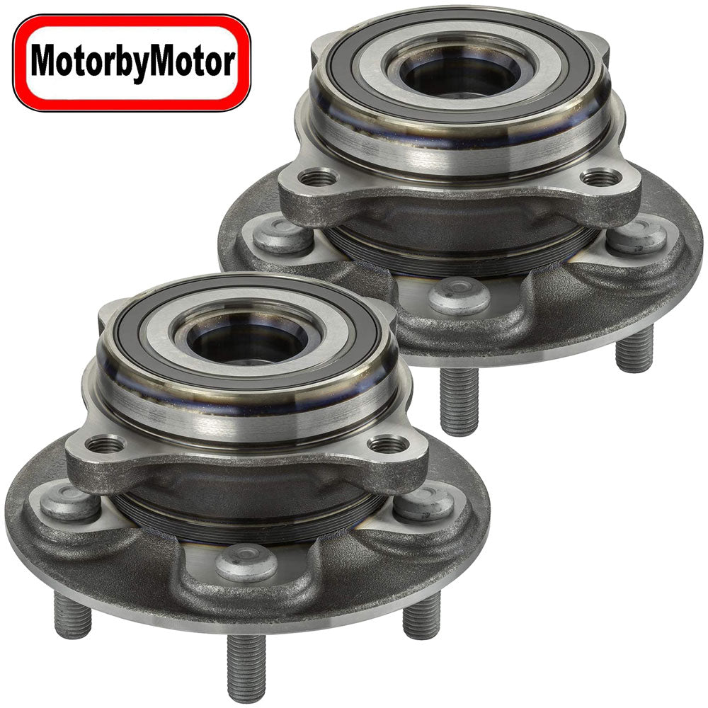Front Wheel Bearing Hub Assembly Fits for 2019 Lexus ES350, 2016-2019 Lexus RX350, 2016-2019 Lexus RX450H, 2019 Toyota Avalon, 2018-2019 Toyota Camry Wheel Hub w/5 Lugs-513397 (2 PACK)