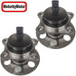 MotorbyMotor 512636 Rear Wheel Bearing and Hub Assembly Fits for Toyota Yaris Hatchback 2015 2016 2017 2018 2019 Wheel Hub w/4 Lugs (2 PACK)