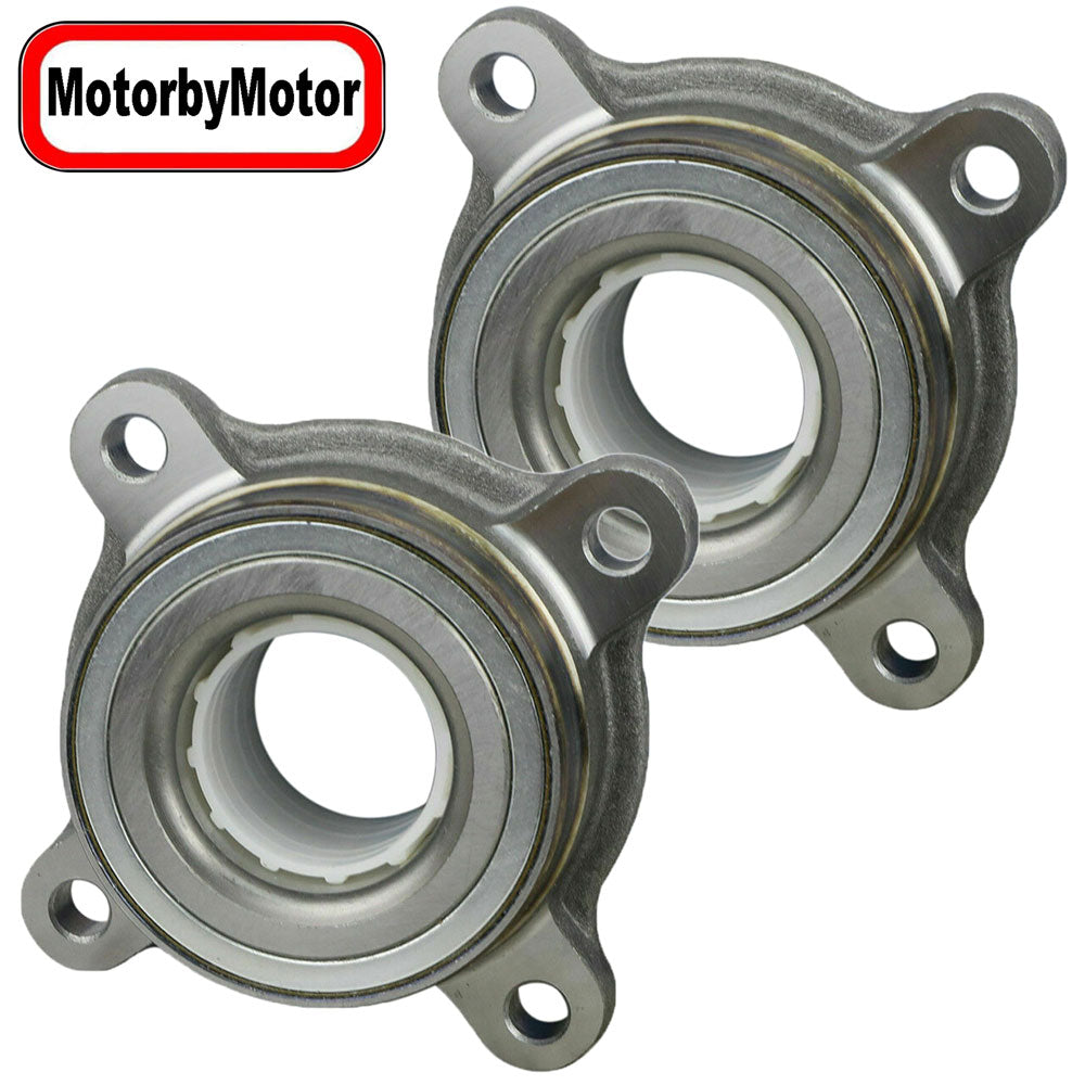 Front Wheel Bearing Fit 2007-2019 Toyota Tundra, 2008-2019 Lexus LX570, Toyota Land Cruiser, Toyota Sequoia Wheel Hub w/ABS, 515103 (2 Pack)