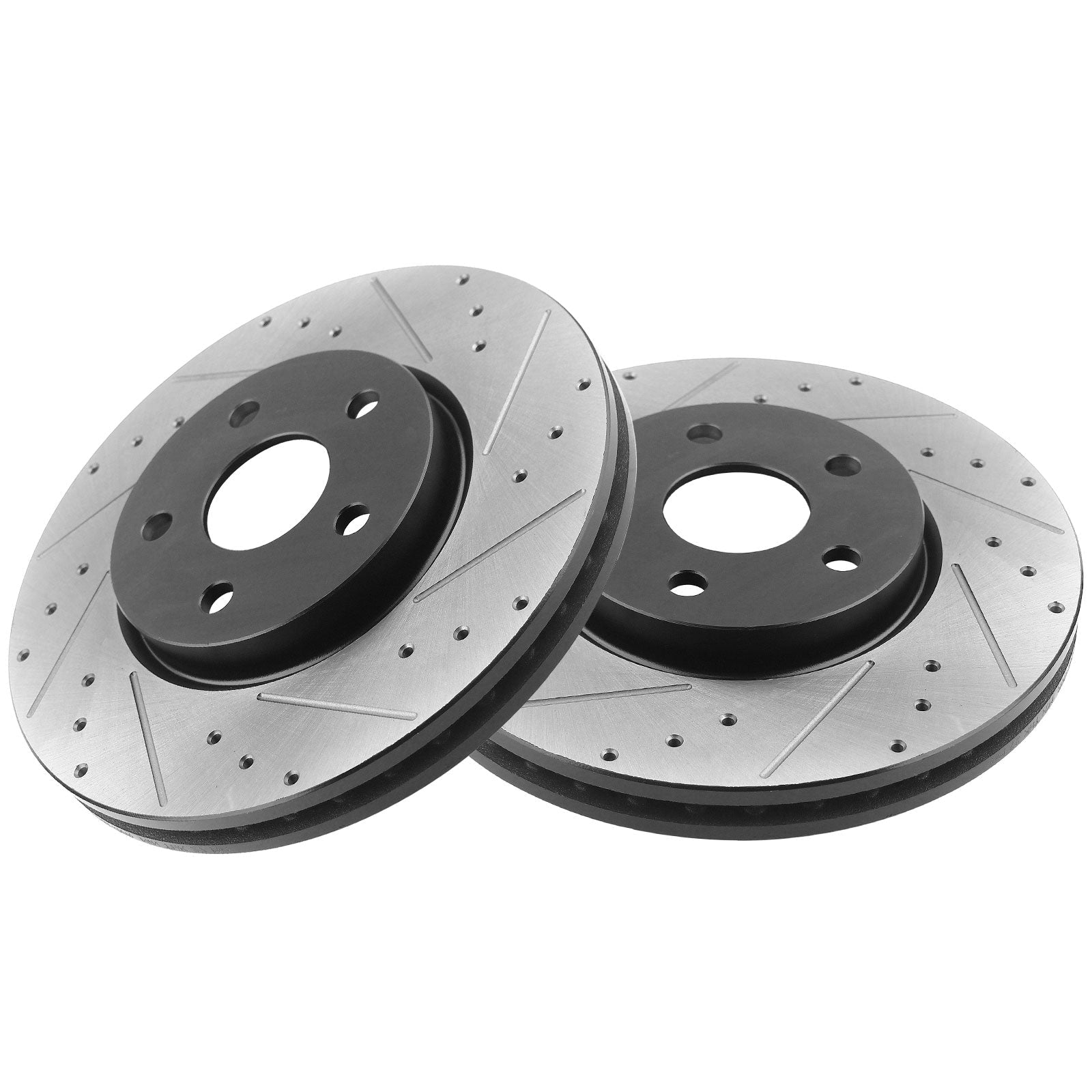 2010 - 2017 Chevrolet Equinox Rear E - Coated Black Brake Rotors