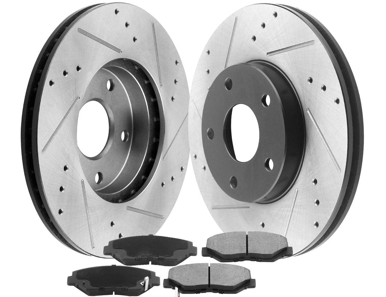 2011-2017 Durango & Grand Cherokee Rear Brake Rotor and Pad Kit
