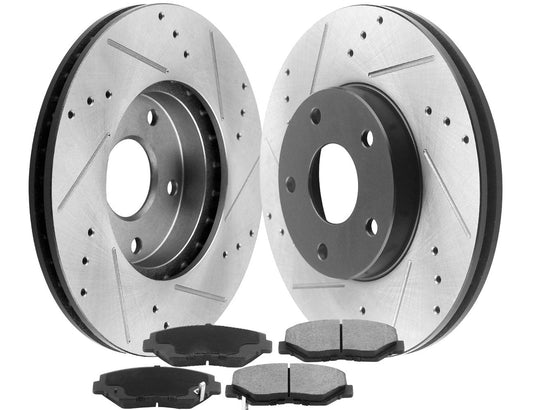 2011-2017 Durango & Grand Cherokee Rear Brake Rotor and Pad Kit