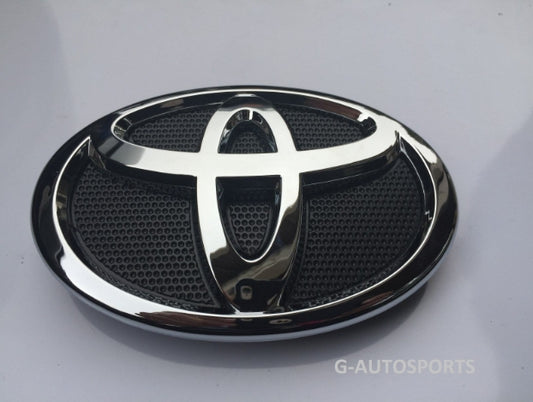 Toyota Camry Hood Grill Emblem Black Chrome Badge 2007 2008 2009 75311 06060