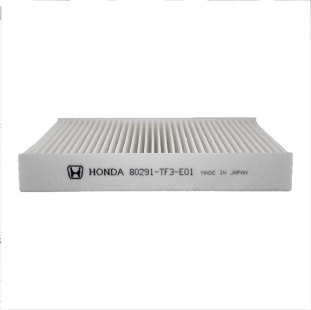 Honda Acura OEM Micron Cabin Air Filter 80291TF3E01 Interior Dust Pollen Filter