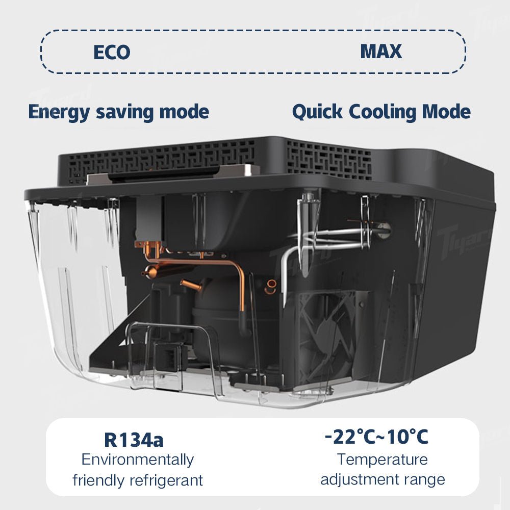 20L App Control Energy - Efficient Cooling Fridge for Model 3 & Model 3 Highland Trunk