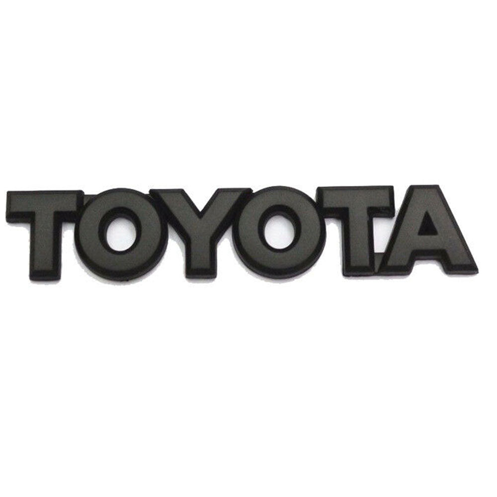 Toyota Tacoma Emblem kit Matte Black