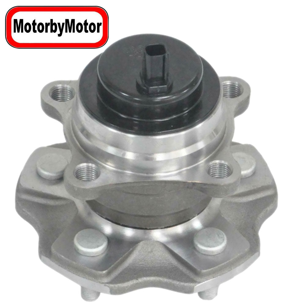 MotorbyMotor 512364 Rear Wheel Bearing Hub Assembly for Lexus RX350/RX350L/RX450H, Toyota Highlander