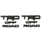 Toyota 4Runner TRD Off-Road Emblems - Black Set of Two, Part Number 00016-89707