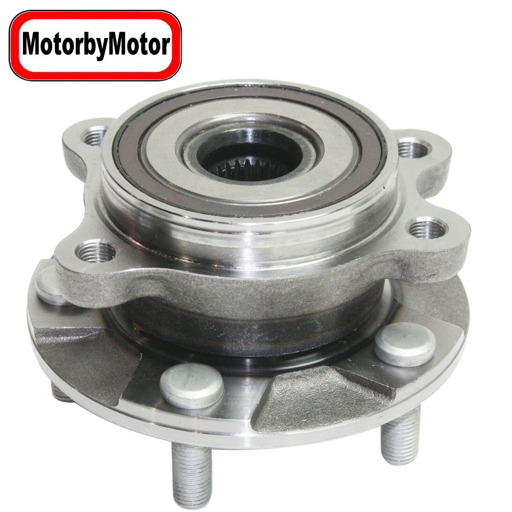 MotorbyMotor 513257 Front Wheel Bearing Hub Assembly Fits for Toyota Prius V/Corolla IM, Lexus HS250H, Scion IM/TC/XB, 06-08 Toyota RAV4 (2.4L 4 Cyl), 2009-2012 Toyota RAV4 (2.5L 4 Cyl )-5 Lugs