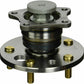 MOOG premium wheel hub assembly with integrated ABS sensor gear, durable construction, corrosion-resistant finish, and easy bolt-on installation, ideal for reliable vehicle performance.