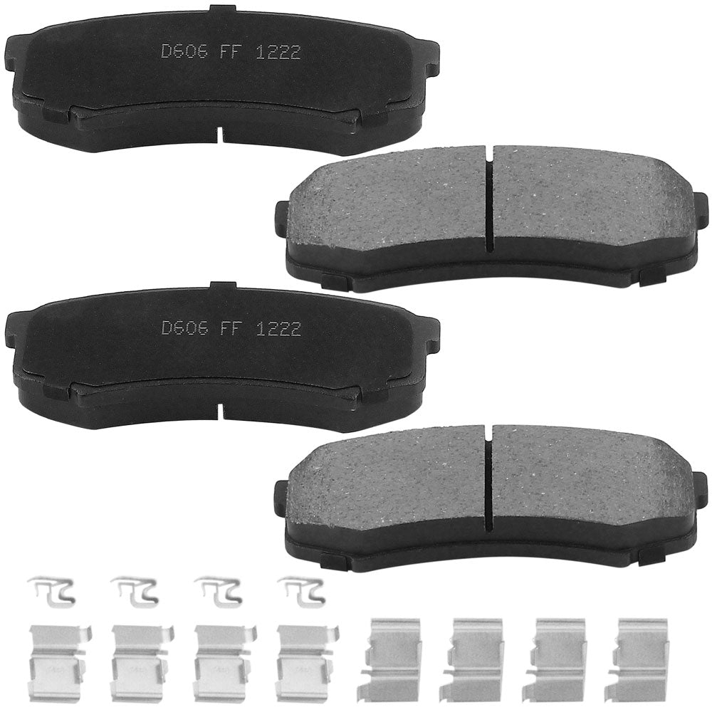 GX460 GX470 Toyota Sequoia FJ Cruiser 4Runner Rear Ceramic Brake Pads