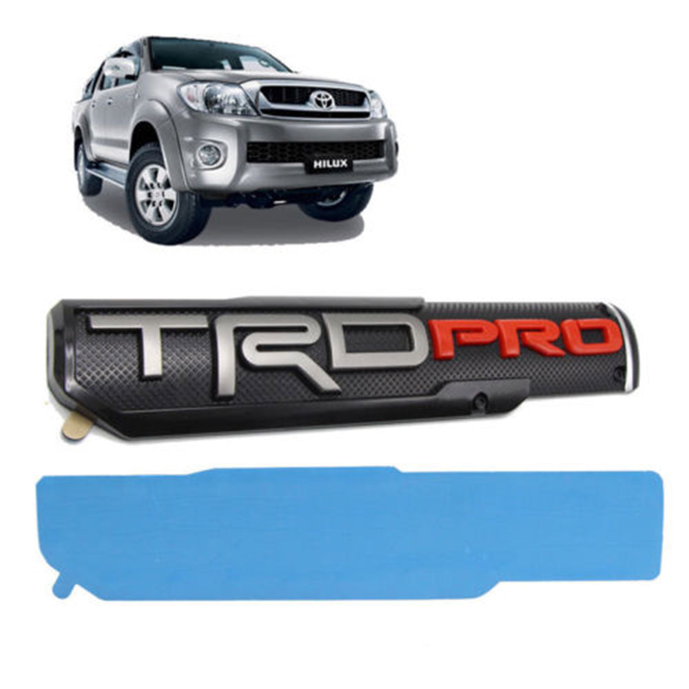 TRD PRO Door Emblem Badge - Toyota Tacoma Sticker Decal Accessory

