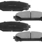 328mm Front E-Coating Brake Rotors And Pads For Toyota Highlander Sienna Lexus