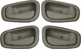 4x Inside Left Right LH RH Side Door Handle For 98-02 Toyota Corolla Chevy Prizm