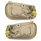 Interior Tan Beige Door Handle for 1998-2002 Toyota Corolla, 1998-2002 Chevy Prizm Inside Door Handles-4PK, Front or Rear