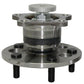 MOOG premium wheel hub assembly with integrated ABS sensor gear, durable construction, corrosion-resistant finish, and easy bolt-on installation, ideal for reliable vehicle performance.