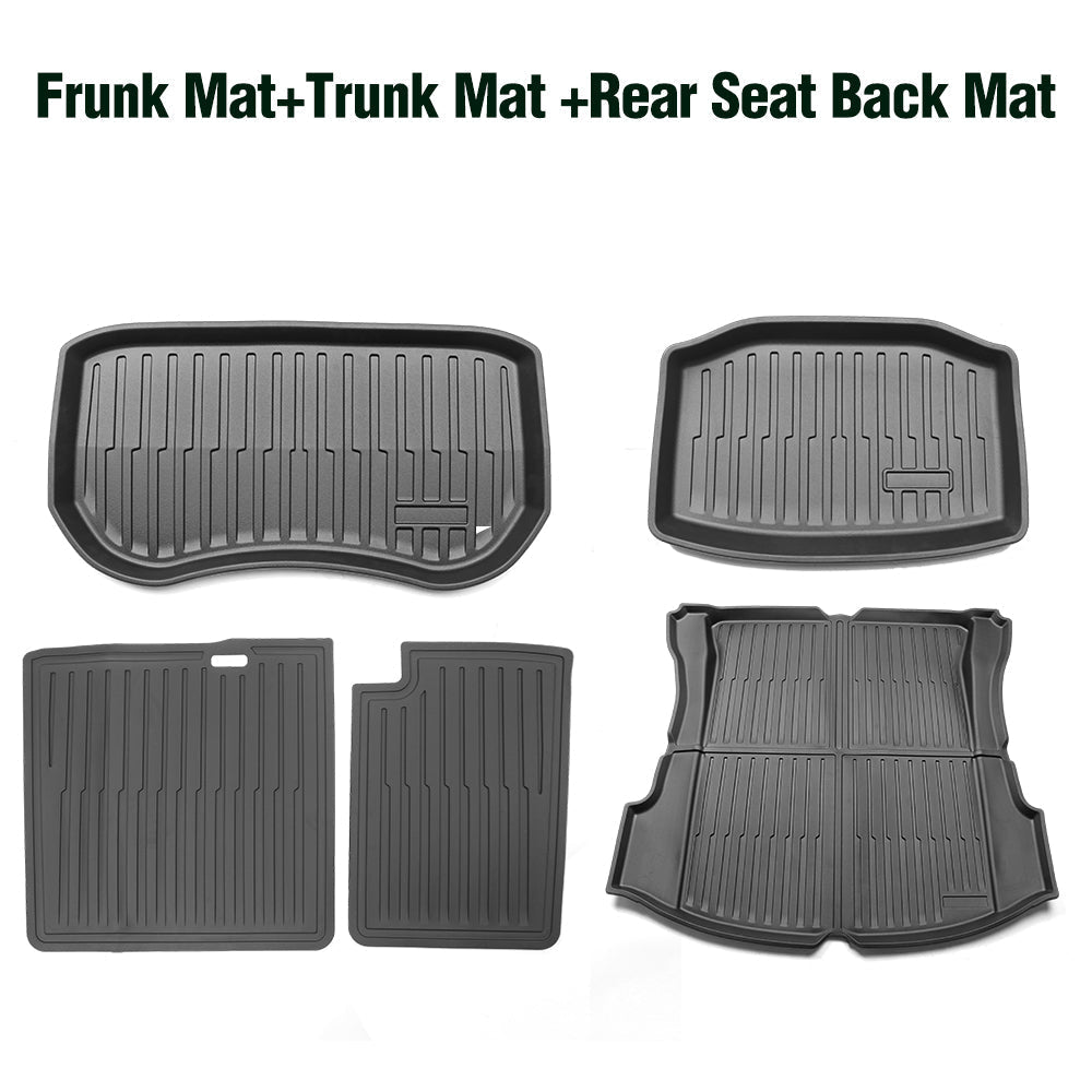 40%OFF - Tesla Model 3 3D Floor Mats Waterproof Frunk Trunk Full Set Mats For All Weather