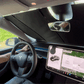Electric Windshield Sunshade for Model Y/Y Juniper & Model 3/3 Highland Auto-Retractable One-Touch Control Smart Sunshade | Tlyard