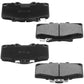 MotorbyMotor 297mm Front Drilled & Slotted Disc Brake Rotors + Ceramic Pads for 1995-2002 Toyota 4Runner, 1995-2004 Toyota Tacoma-4WD, 6 Lugs Wheel Holes