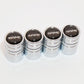 Toyota CAR WHEEL TIRE VALVE DUST STEMS AIR CAPS + KEYCHAIN