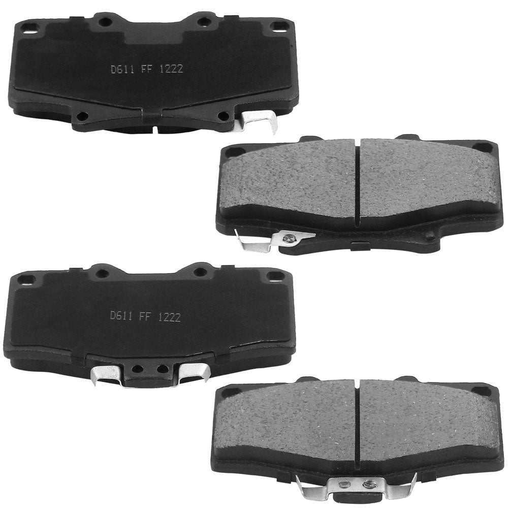 Toyota 4Runner Tacoma Front Ceramic Brake Pads w/Hardware
