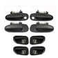 4pcs Exterior + 4pcs Interior Door Handles Fit 1993 - 1997 Geo