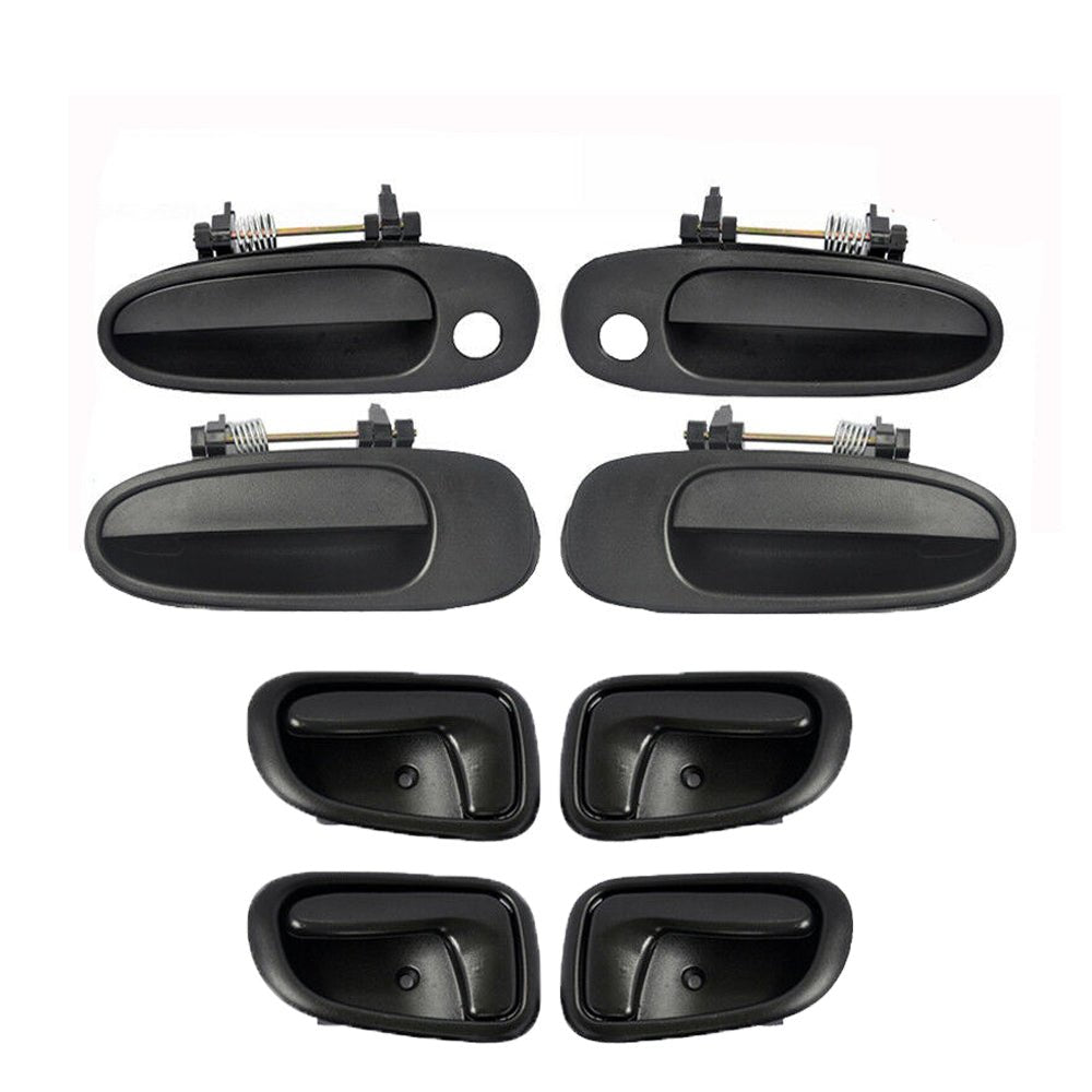 4pcs Exterior + 4pcs Interior Door Handles Fit 1993 - 1997 Geo