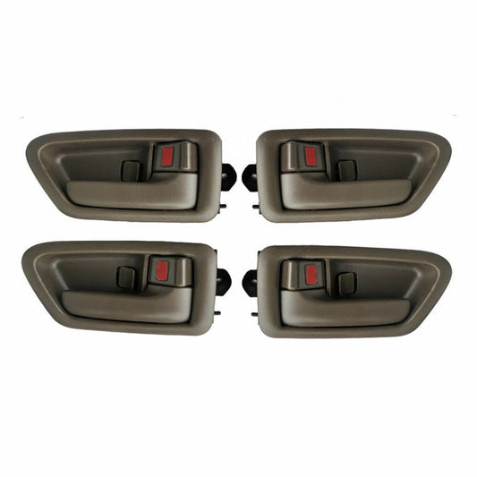 4X Front Rear Left Right Inside Beige Door Handle For