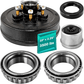 5 on 5" BC Trailer Brake Drum Kit 3500 lbs Heavy Duty 5 Bolt Trailer Brake Drum Hub