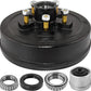 5 on 5" BC Trailer Brake Drum Kit 3500 lbs Heavy Duty 5 Bolt Trailer Brake Drum Hub